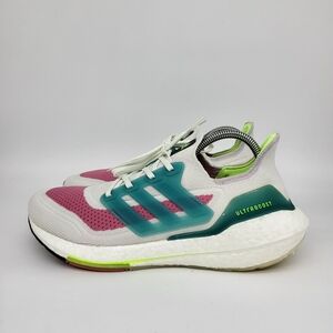 adidas Ultra Boost 21 White Tint Rose Women's Running Shoes Size 11